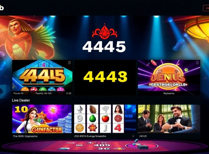 ck444 online gaming platform showcasing vibrant slots and live dealer action for ultimate entertainment and wins