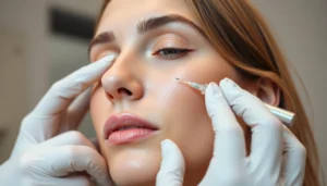 Botox Zürich treatment being administered by a skilled specialist in a Zurich clinic for a natural rejuvenation effect.