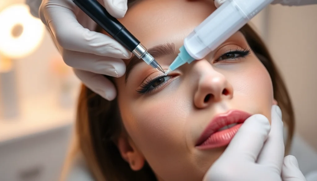 Botox Zürich treatment administered by an experienced specialist in a modern clinic setting, ensuring natural enhancement of facial features.
