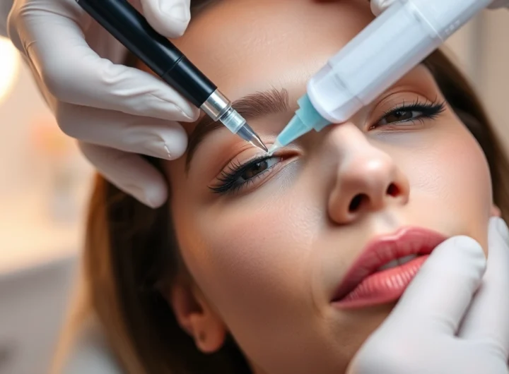 Botox Zürich treatment administered by an experienced specialist in a modern clinic setting, ensuring natural enhancement of facial features.