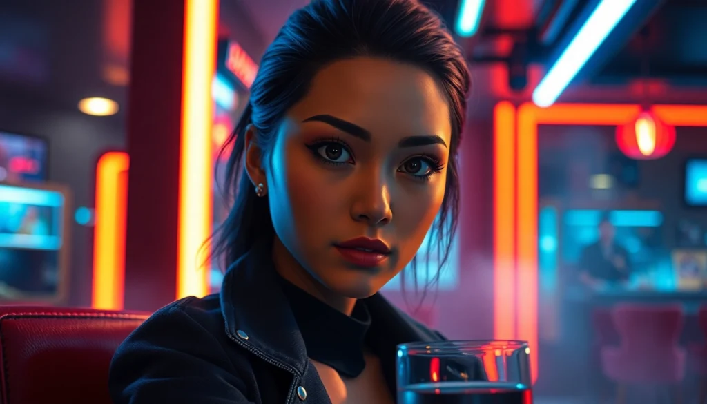 AI Porn Generator concept: cinematic, non-explicit character portrait with intimate mood.
