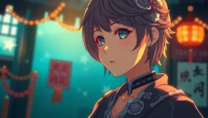 High-resolution AI generated hentai scene showcasing a detailed anime character in vibrant colors, emphasizing realism and expressive features for viewer engagement.