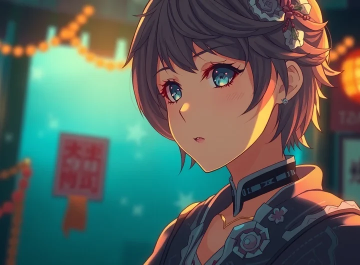 High-resolution AI generated hentai scene showcasing a detailed anime character in vibrant colors, emphasizing realism and expressive features for viewer engagement.