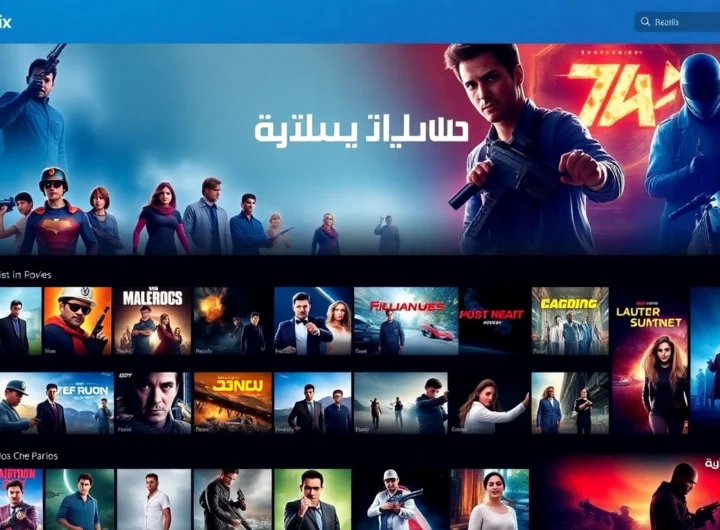 مشاهدة افلام ومسلسلات بجودة عالية على منصة متميزة وسهلة الاستخدام تعرض أحدث الأعمال العربية والعالمية.