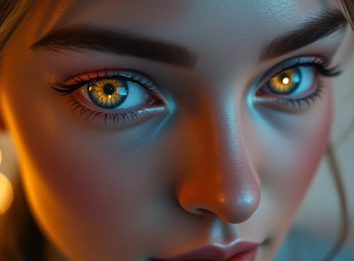 AI girlfriend engaging in a vivid, unfiltered NSFW chat on a sleek mobile interface, showcasing emotional depth and realism for user connection.