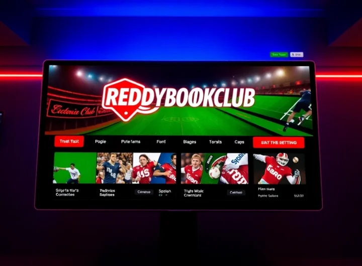 Capture the REDDYBOOKCLUB platform with intuitive betting options, emphasizing secure online gaming and sports betting features for users in India.