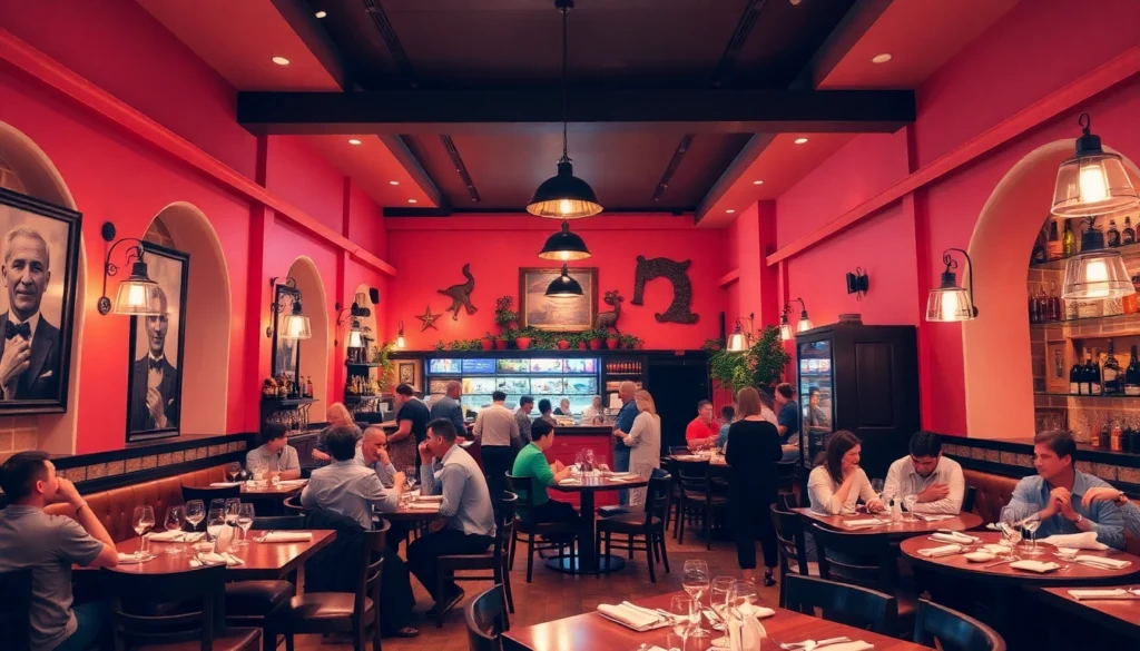 Discover authentic Greek cuisine at a vibrant restaurant showcasing traditional meals and warm